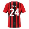 Maglia ufficiale AC Milan Simon Kjaer 24 Casa 2021-22 per Uomo